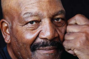Pro Football Hall of Fame inductee Jim Brown.