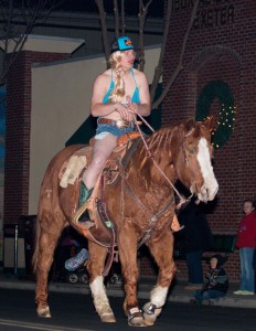 …and a rodeo queen. Photos courtesy Foothills Sun-Gazette.