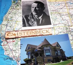 National Steinbeck Center, with map, courtesy of the National Steinbeck Center