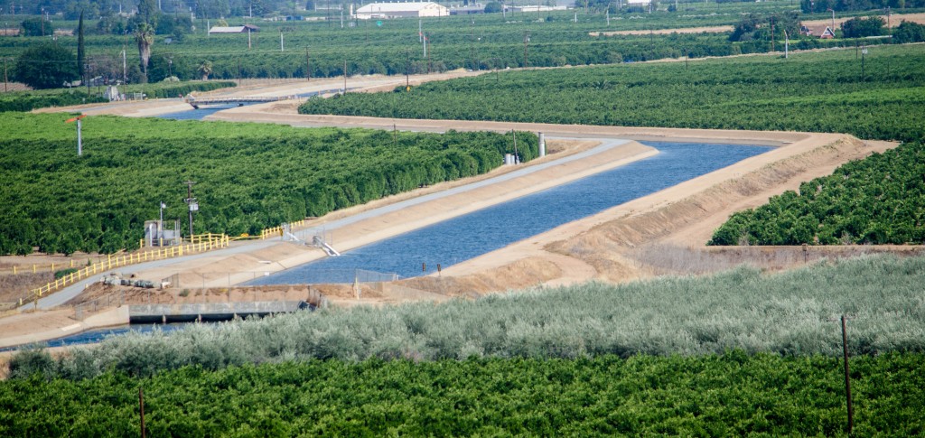 The Friant Kern Canal, as seen from Rocky Hill. Photo by: Jordon Dean