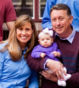 Visalia City Council Member Warren Gubler with his family.