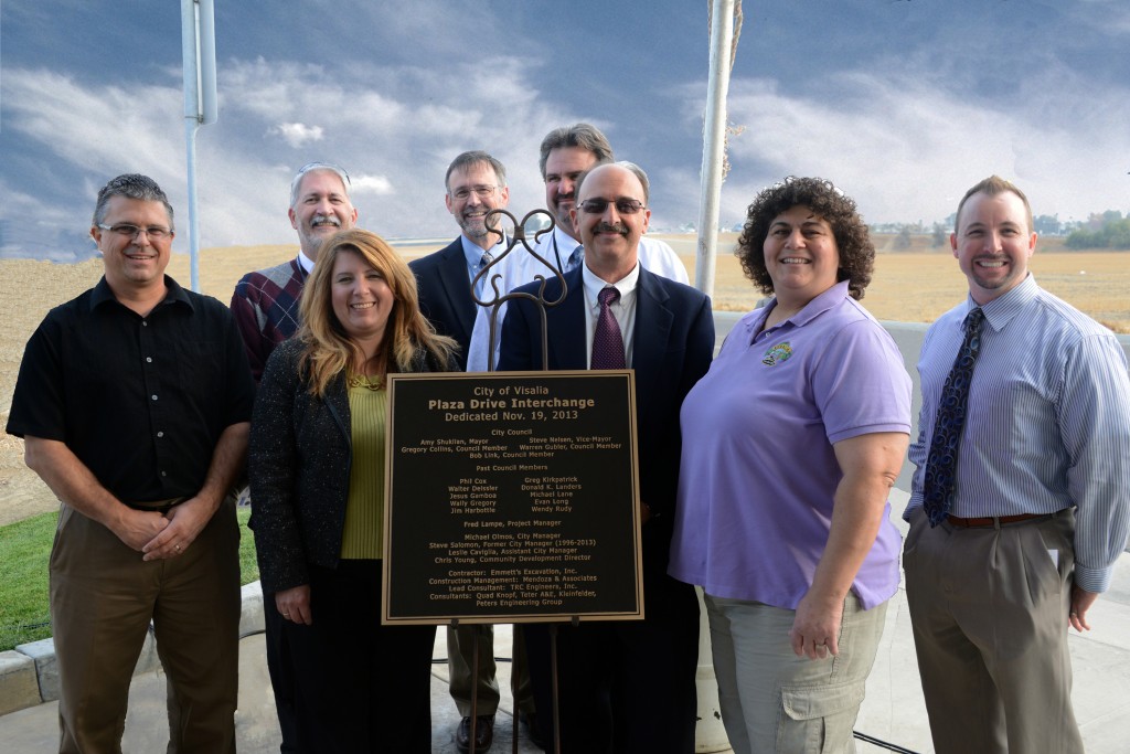 Plaza Drive Interchange Completion Celebrated Valley Voice