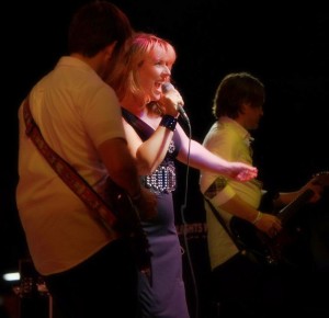 The Marie Wilson Band performs in Hanford.