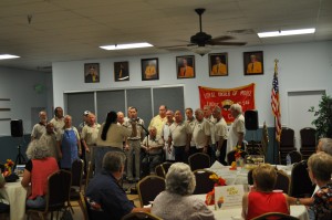 The Mighty Oak Chorus performs at last year’s event.