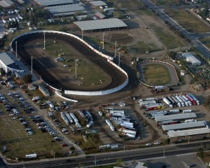 Merle Stone Chevrolet Thunderbowl Raceway in Tulare. Photo courtesy Paul Trevino Racing Photos