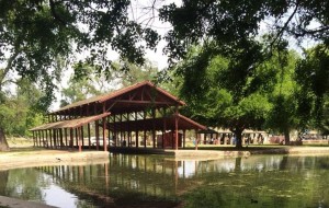 The boathouse at Mooney Grove Park is one of the first targets for renovation by The Real Mooney Grove Project.