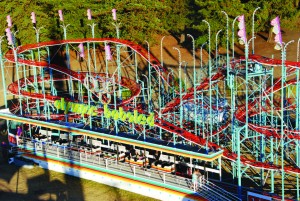 The “Olympic Bobsled” roller coaster will be newly featured at the Tulare County Fair.