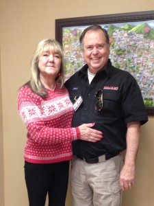 Ron Irish and his wife, Terri. Jan M. Krafve/Valley Voice