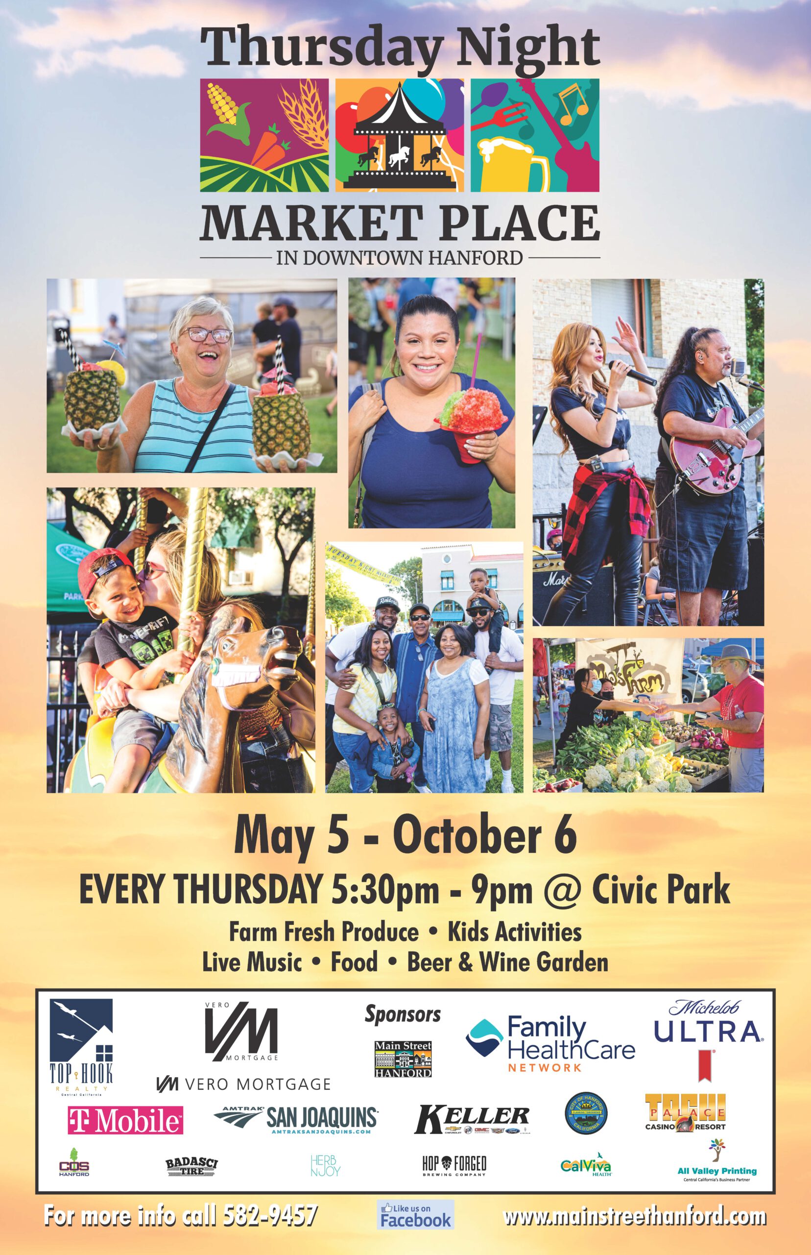 Thursday Night Market Place in Hanford is BACK! Valley Voice