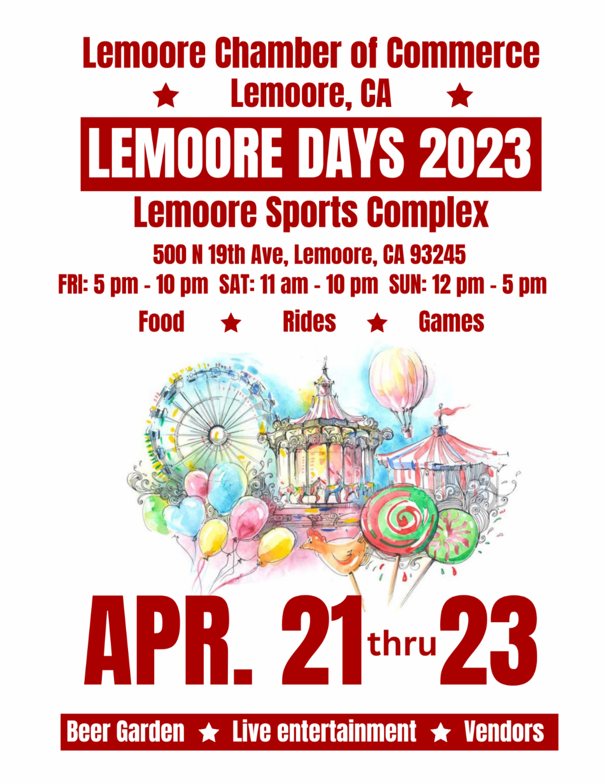 Join The Fun At Lemoore Days - Valley Voice
