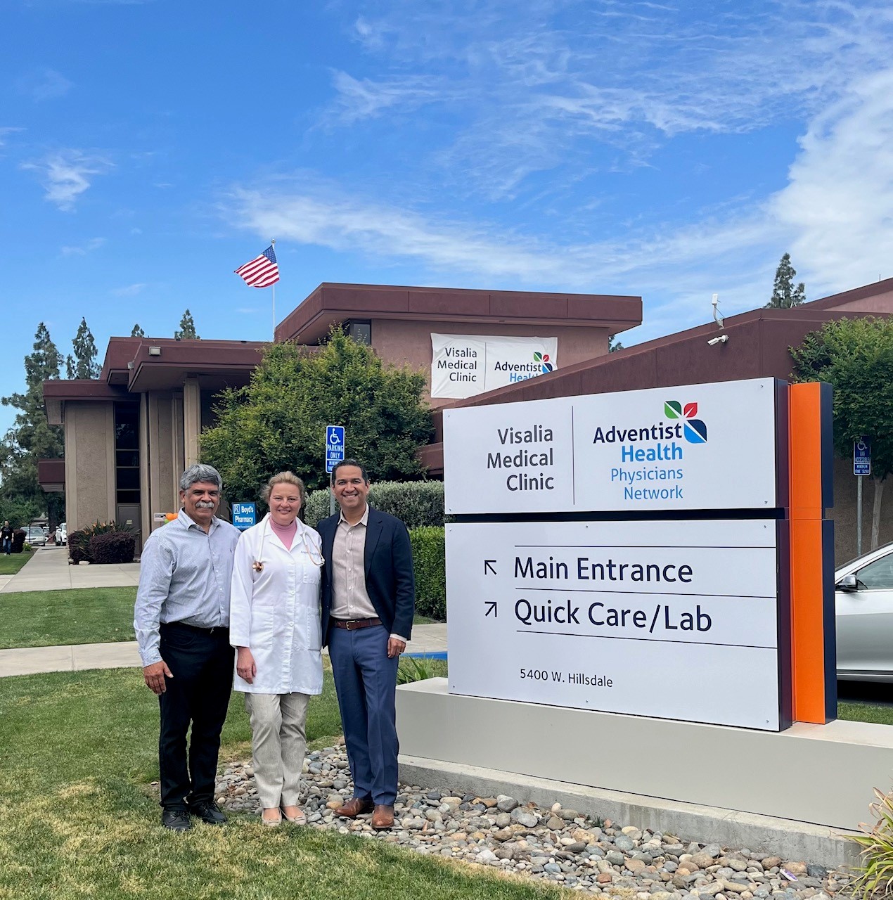 Visalia Medical Clinic, Adventist Health partner to expand options for