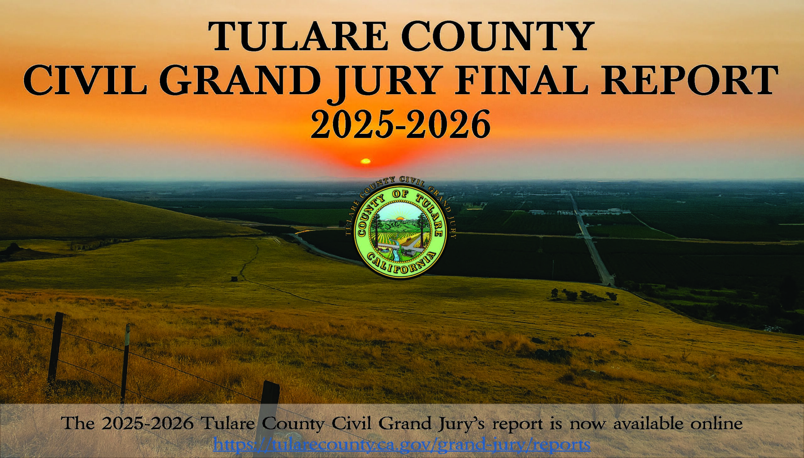 Tulare County Grand Jury Report now available